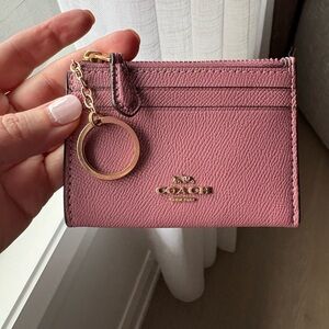 Coach Mini Skinny ID Case with Key Ring